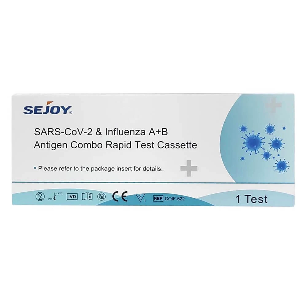 Sejoy SARS-CoV-2 & Influenza A+B Antigen Kombi-Schnelltest 1 Stk