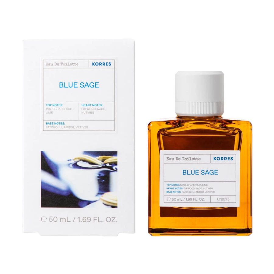 Korres woda toaletowa Blue Sage perfumy męskie 50ml: ceny i cechy