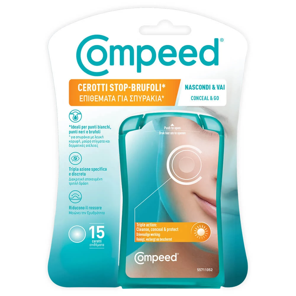 Compeed Spot Patches Patches für Pickel 15pcs