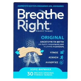 Breathe Right Medium Size 30 pasków