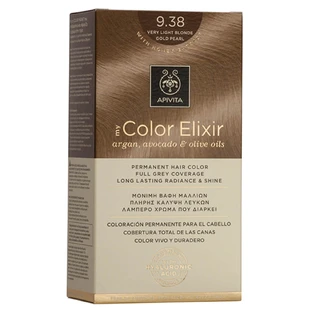 Apivita My Color Elixir Permanent Hair Color N9,38 Blonde very light honey pearl