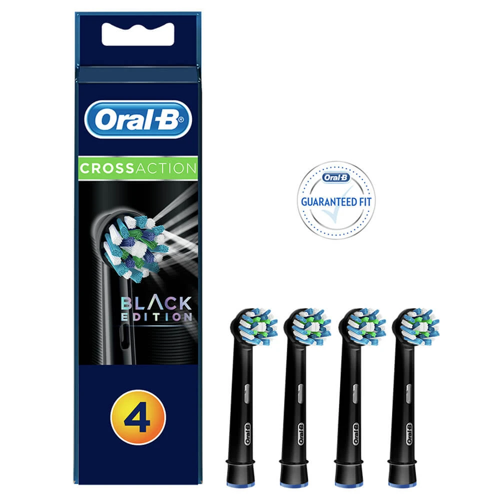 Oral B Ersatzteile Pro Cross Action Black Edition 4tlg