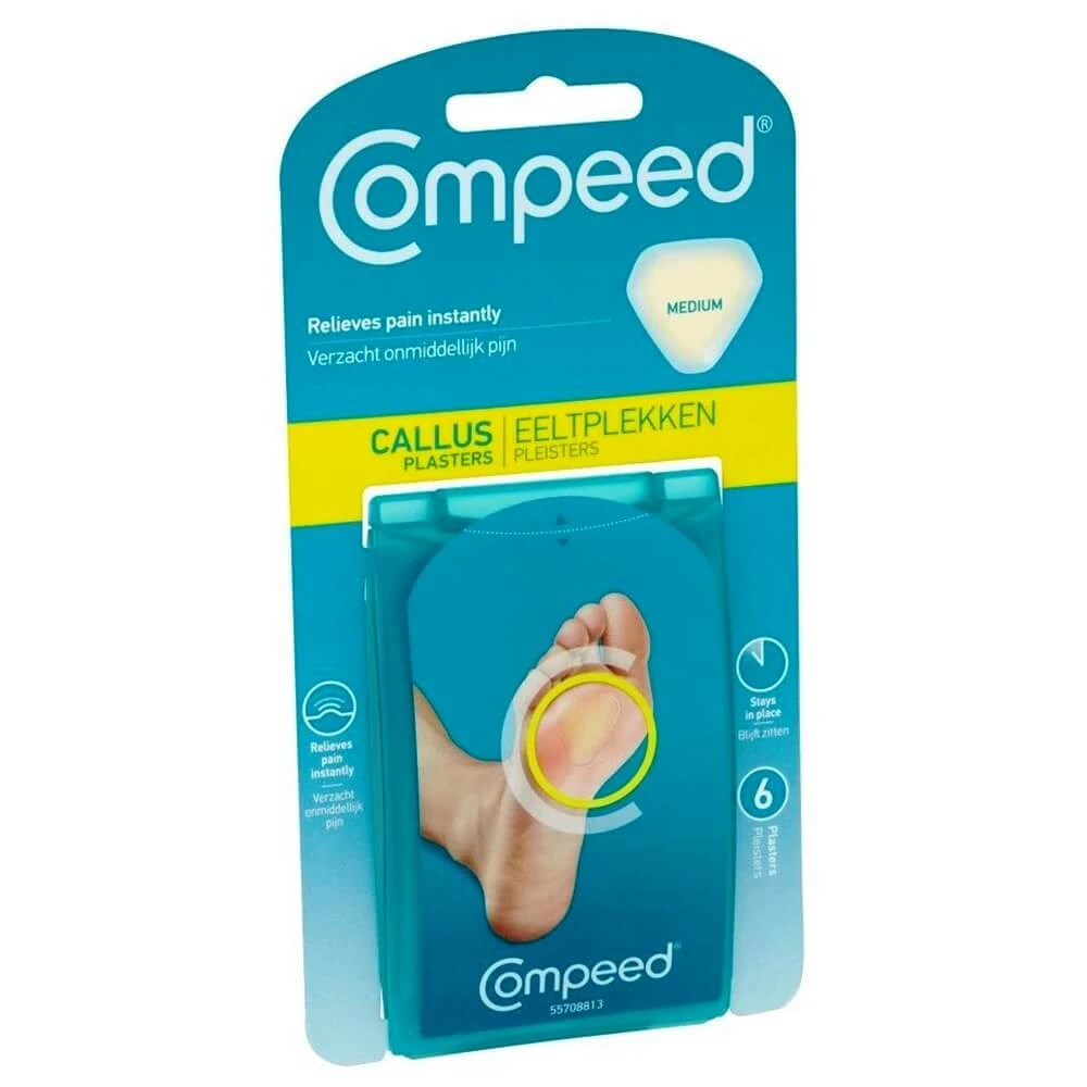 Compeed Pads für die Härtung Medium 6pcs