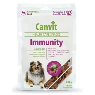 CANVIT Immunity, XS-XL, jagnięcina, funkcjonalne nagrody dla psów, odporność, 200g