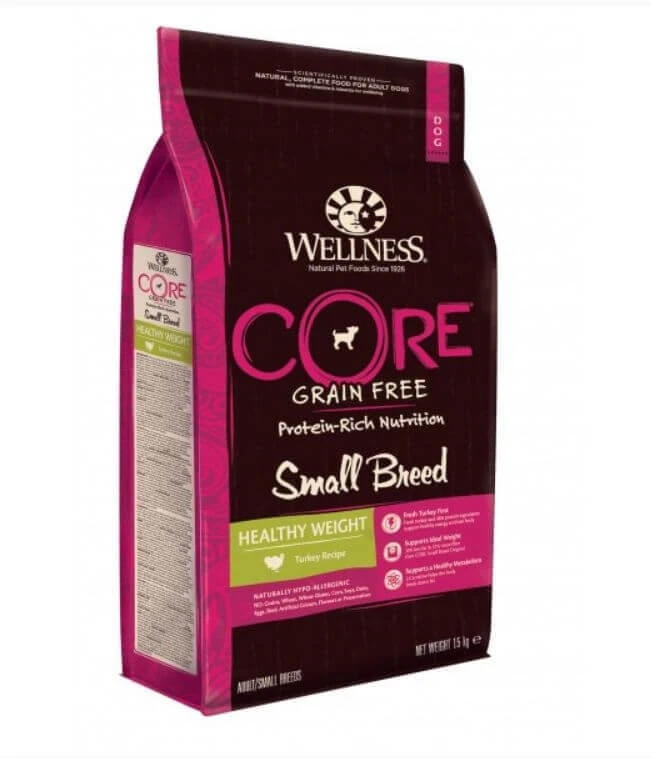 Wellness Core Small Breed, Gesundes Gewicht, Pute, 1,5 kg