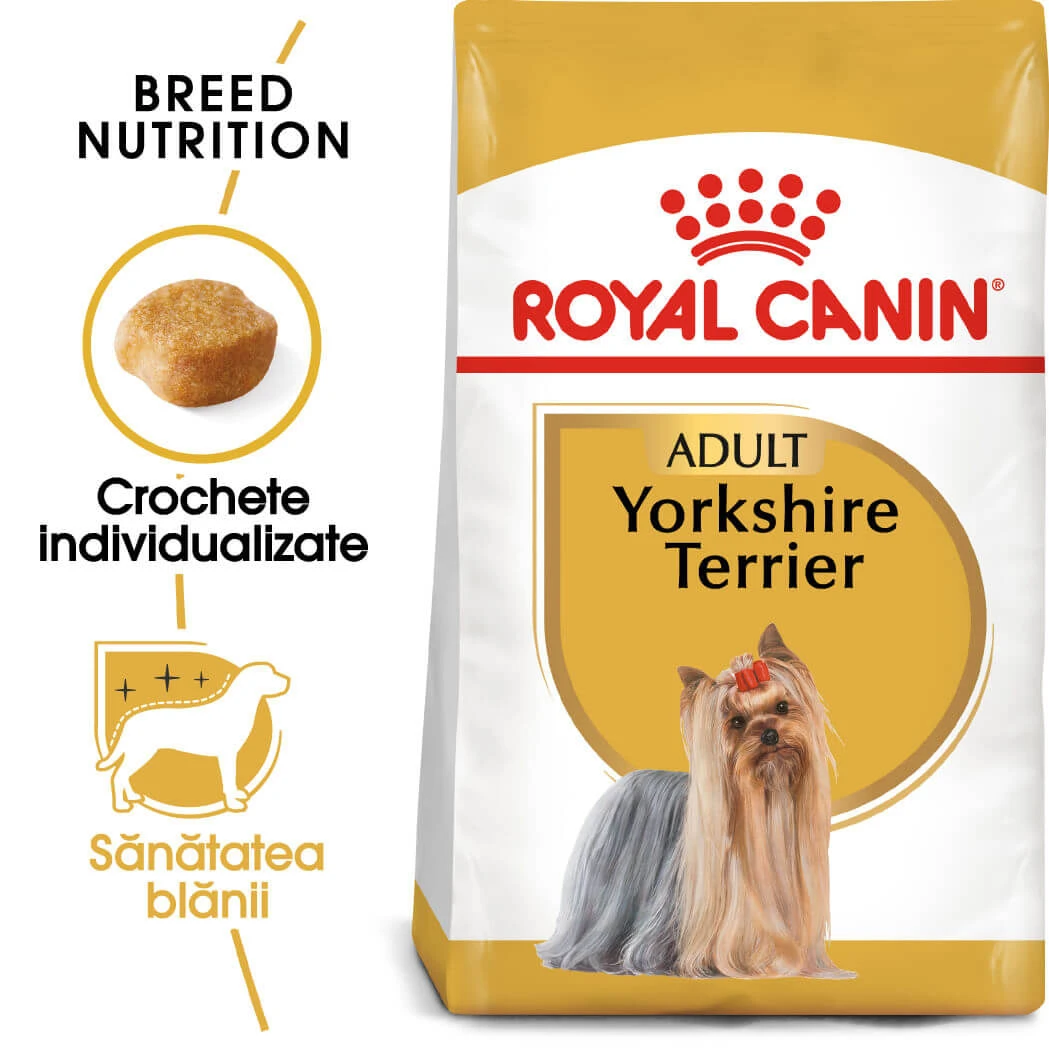 ROYAL CANIN Yorkshire Adult, Trockenfutter für Hunde, 1,5kg