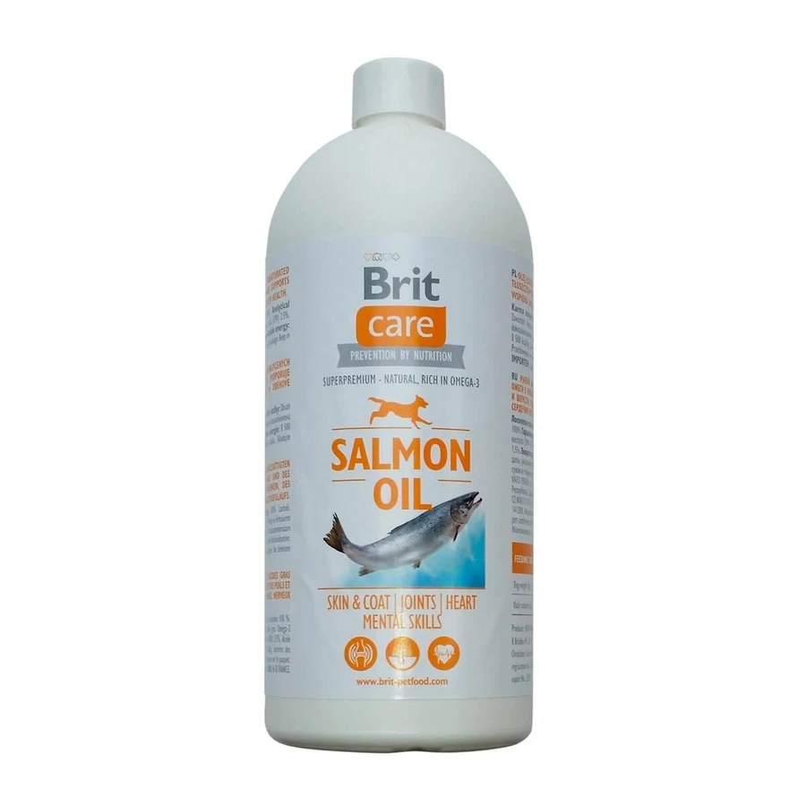 BRIT Care, olej z łososia, 1000ml: ceny i cechy