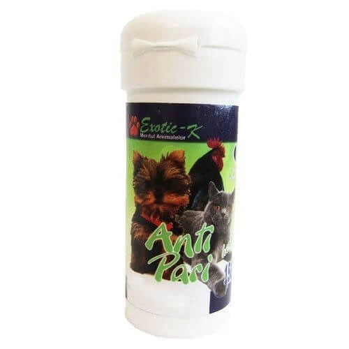Exotic-K Antiparasitisches Pulver, pflanzlich, 15 g