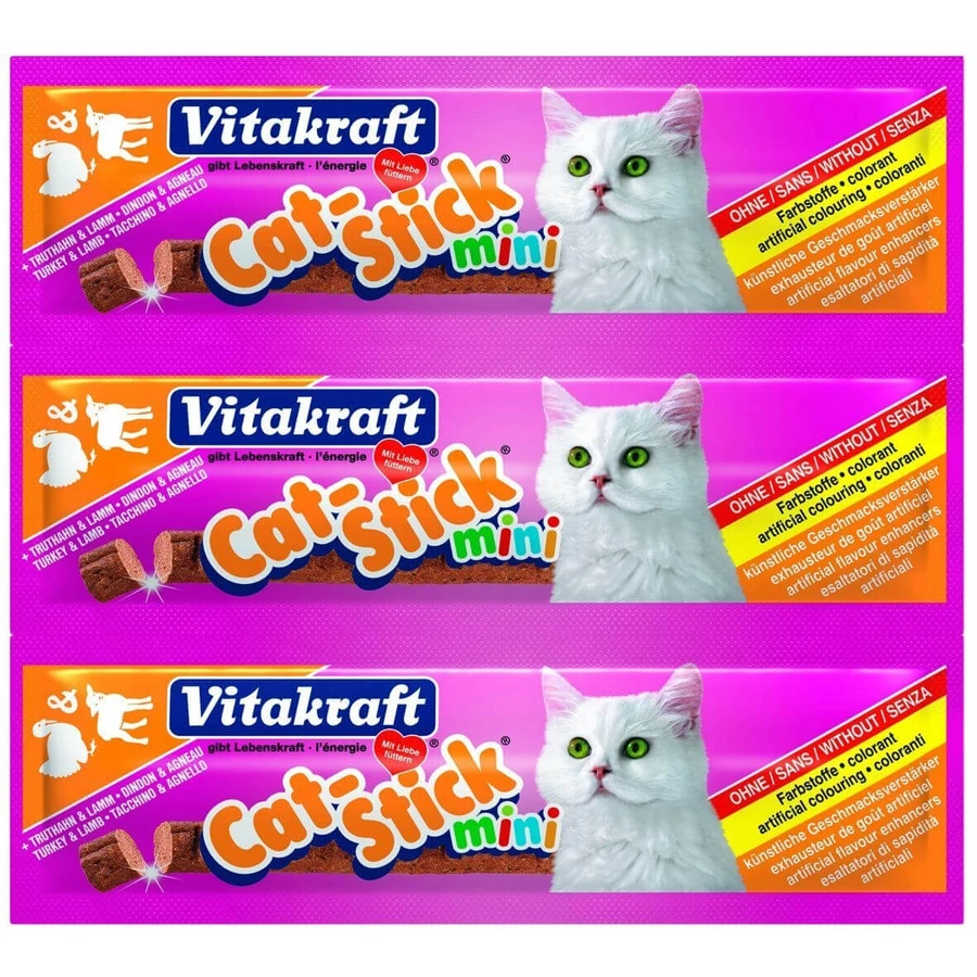 Vitakraft Cat Sticks Turkey and Honey, 18 g