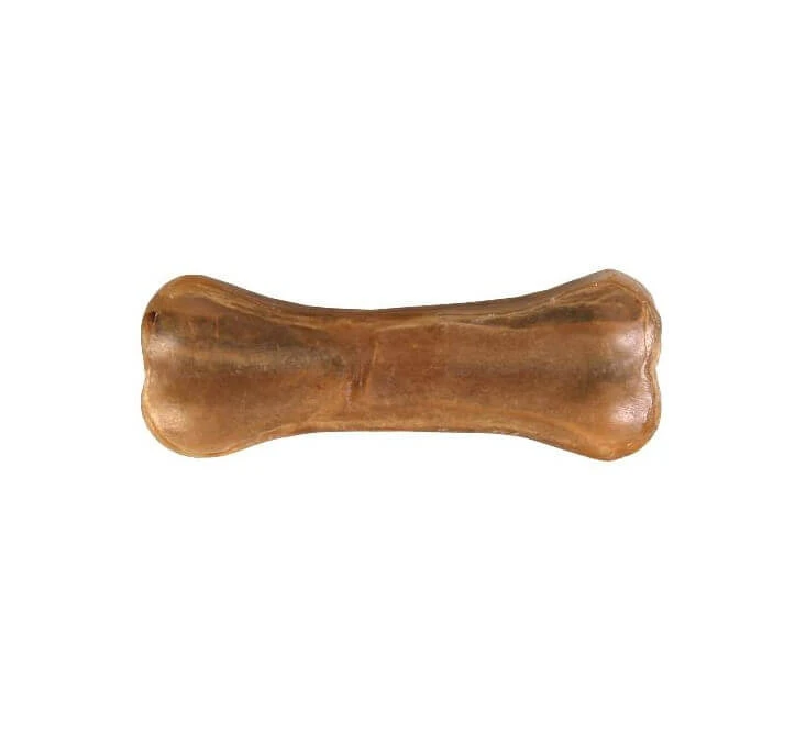 Gepresster Knochen Trixie, 8 cm, aus Kalbsleder