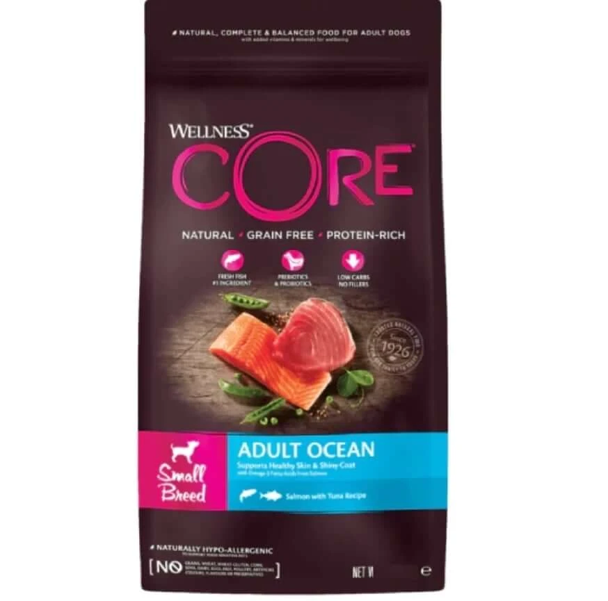 Wellness Core Kleintiere Lachs und Thunfisch, 1,5 kg