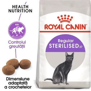 ROYAL CANIN Sterilized Adult, nourriture sèche pour chats stérilisés, 400g