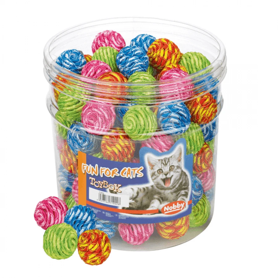 Kattenspeeltje Nobby Ball String Ball 3,5 cm