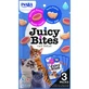INABA Churu Juicy Bites, Tonijn en Kip, granenvrij zakje voor kattenbeloning, semi-klein, 33.9g