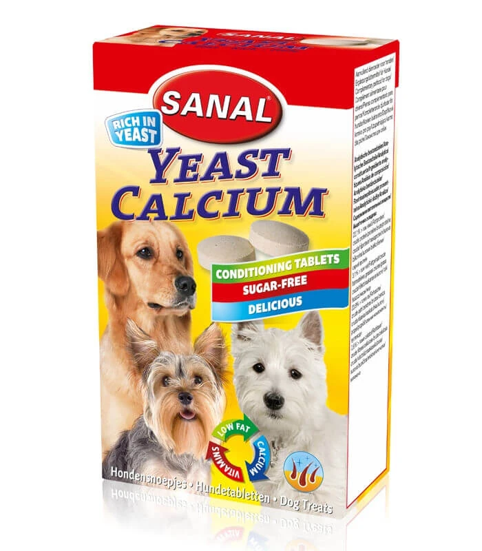 Sanal Hundehefe Calcium 100