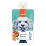 WANPY Tasty Meat Paste, XS-M, Duck, reward pouch dogs, (puree), 90g