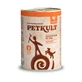 PETKULT Grain Free Adult, Tacchino, cibo umido in scatola grain free per cani, 800g
