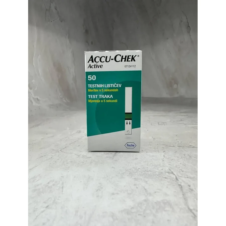 Accu-Chek Active, 50 tiras reactivas, Roche