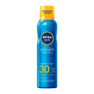 NIVEA Sun SPF30 Spray de protecție solară invizibilă Protect & Refresh, 200 ml
