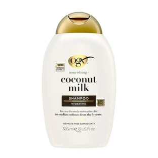 OGX Kokosnussmilch Shampoo, trockenes Haar, 385 ml