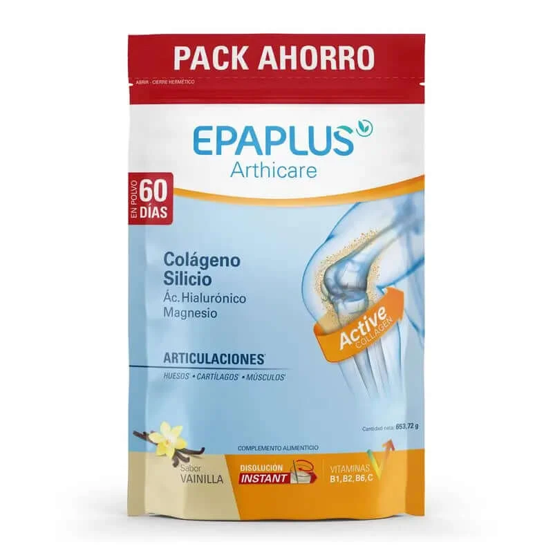 Epaplus Arthicare Kollagen Antiox Vanille Pulver 60 Tage , 654 g