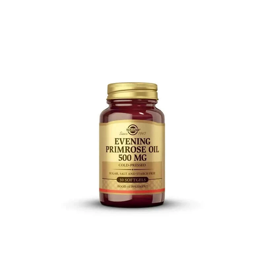 Solgar Rose Primrose Oil 500mg, 30 Capsule