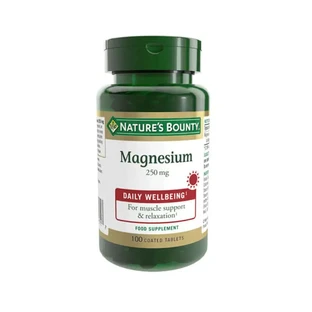Nature'S Bounty Magnesium 250 mg - 100 Film Coated Tablets