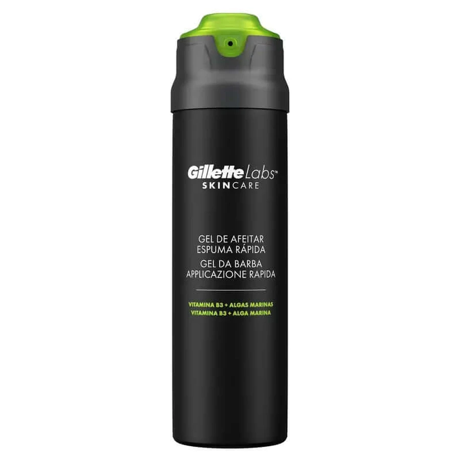 Gillette Labs Fast Foam Shaving Gel, 198 ml