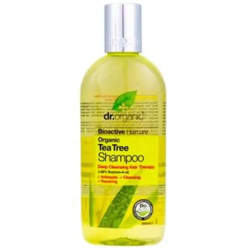Dr.Organic Teebaum Shampoo für fettiges oder problematisches Haar, 265 ml