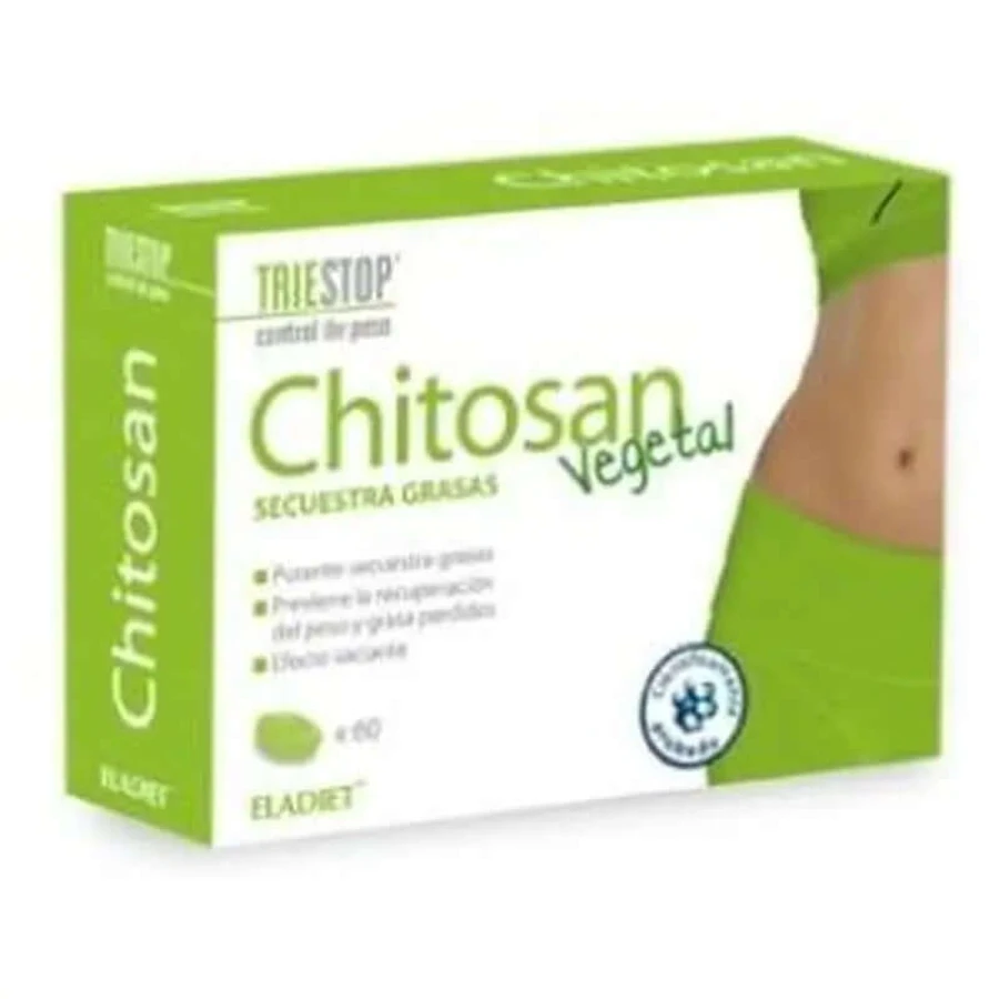 Eladiet Triestop Chitosan Vegetable 60 comprimate
