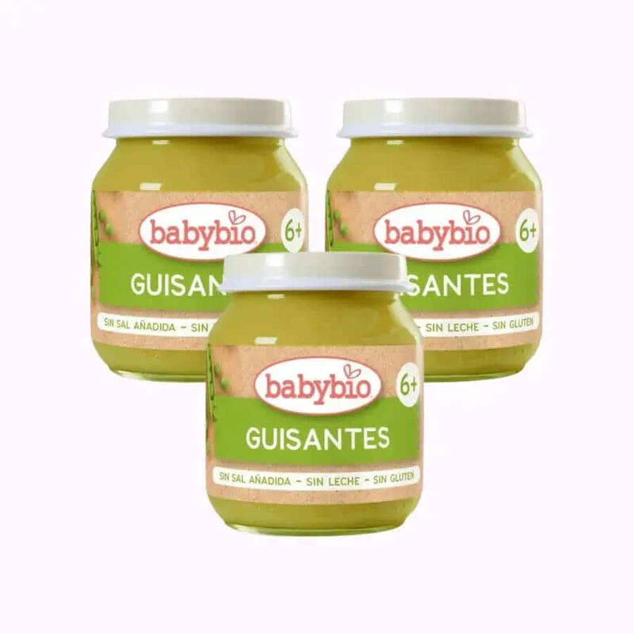 Babybio Erwten, Pak 3 x 130 gr.