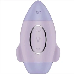 Satisfyer Mission Control Flieder Kleiner Vibrator mit zwei Impulsen