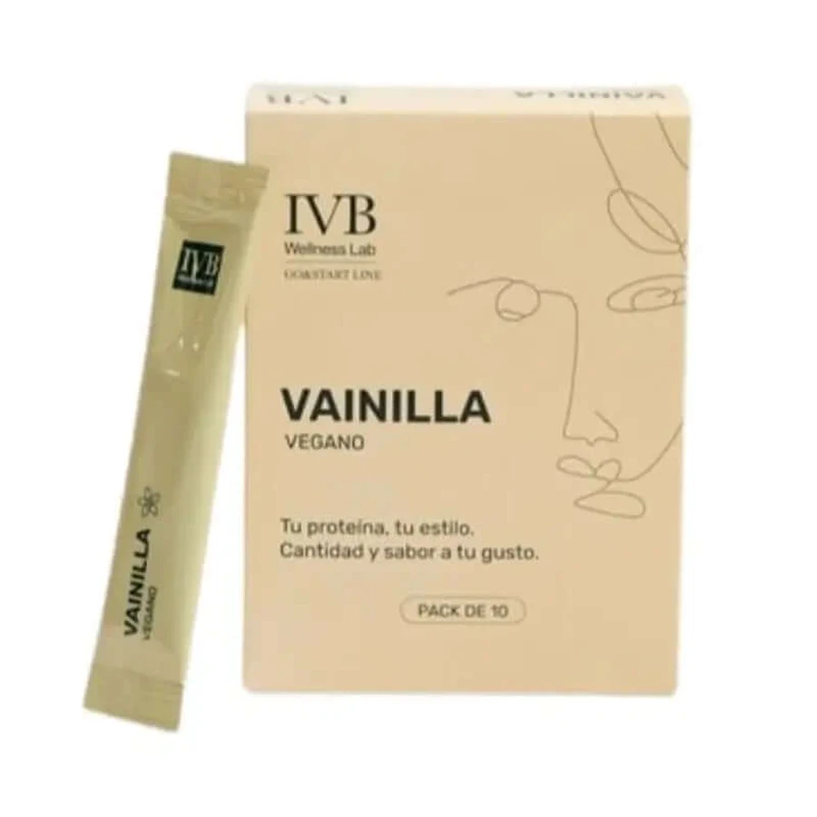 Ivb Wellness Lab Go&Start Line Sticks cu aromă de vanilie (vegan), 10 sticks-uri