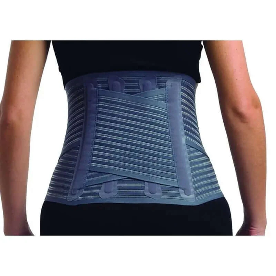 Primspine Care Suport lombo-sacral Semi-Rigid Lumbar Crossover Girdle Gri Xl
