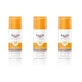 Eucerin Zonnegezicht Pigment Controle Fluïde Fps50+ Getint Licht, 3X50 Ml