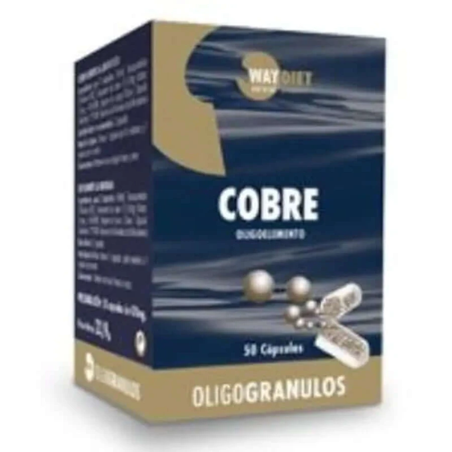 Prodotti naturali Waydiet Oligogranuli di rame 50Capsule
