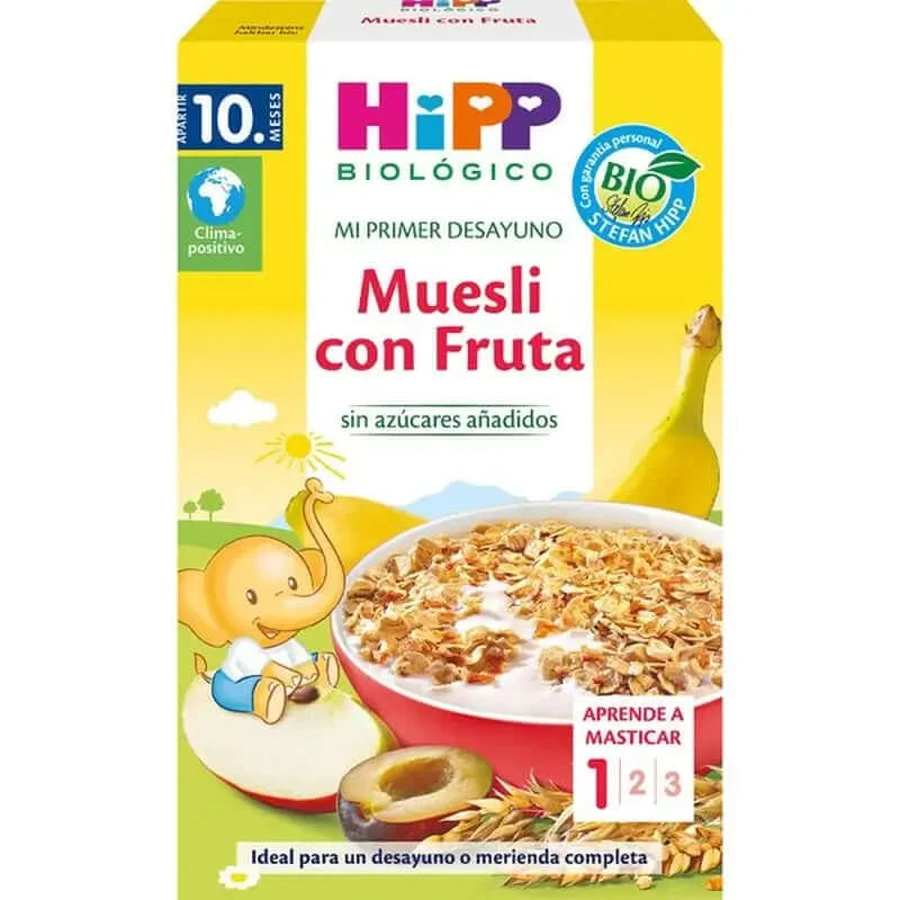 Hipp Bio Muesli De Frutas, 200 G