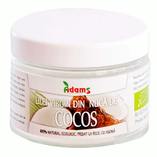 Kaltgepresstes Kokosnussöl, 500 ml, Adams Vision