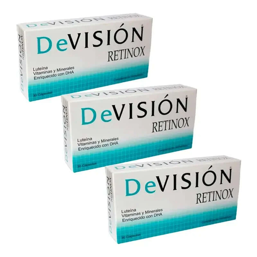 Devision Pack Retinox, 3 x 30 kapsułek: ceny i cechy