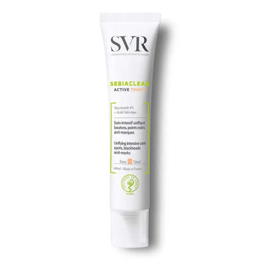 SVR Sebiaclear Active Teintée 40 ml: ceny i cechy