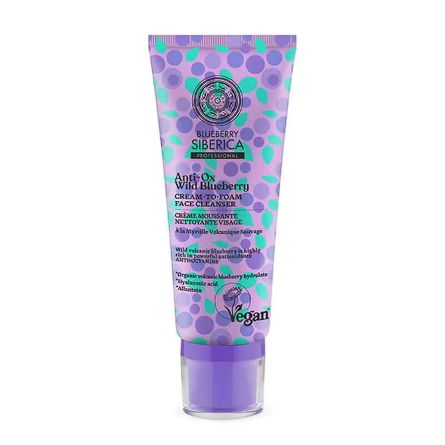 Natura Siberica Anti-Ox Wild Blueberry Cleansing Facial Cream Na, 100 ml