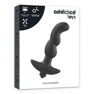 Addicted Toys Anal Massager With Vibration Noir Modèle 2