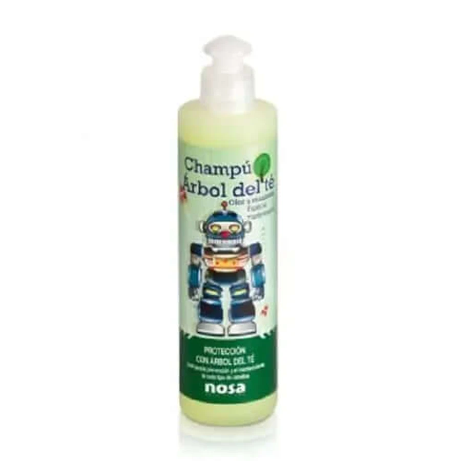 Șampon natural cu ulei de arbore de ceai Nosa (verde)