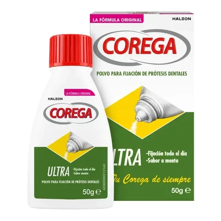 Corega Ultra Pudră adezivă, 50 gr