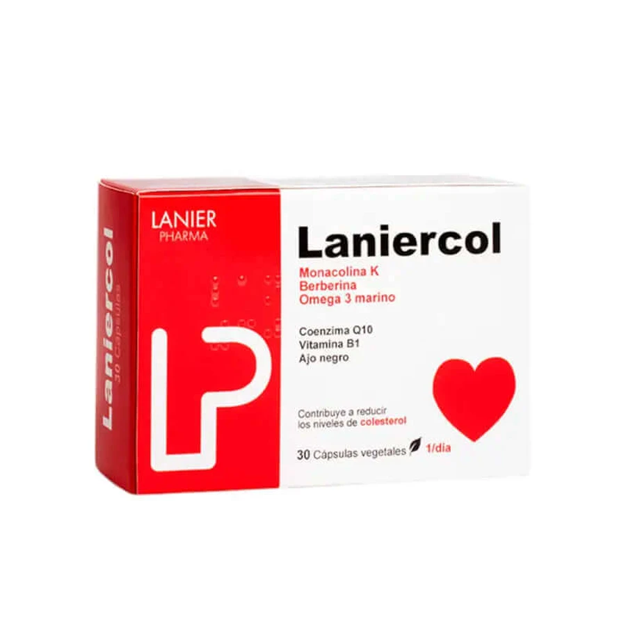 Lanier Pharma Laniercol Supliment alimentar , 30 capsule vegetariene
