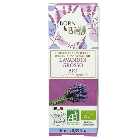 Ätherisches Bio-Lavendelöl, 10 ml, Born to Bio