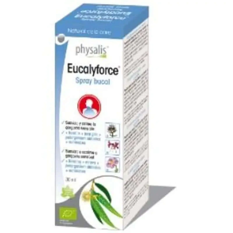 Physalis Eucalyforce Spray bucal 30Ml. Bio