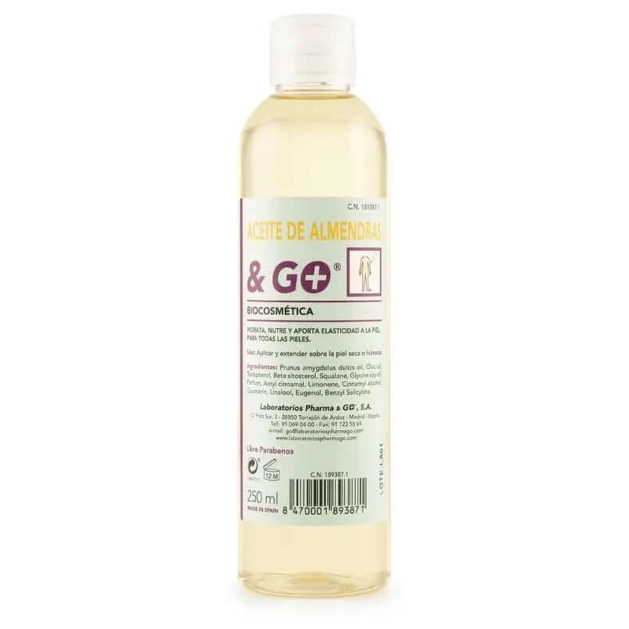 Pharma & Go Olej ze słodkich migdałów 250 ml: ceny i cechy