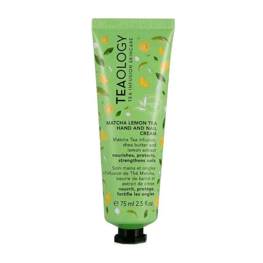 Teaology Crema mani e unghie al tè Matcha, 75 ml