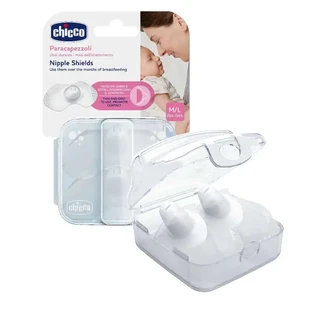 Chicco Nipple Shield Silicone Skintoskin Dimensiune M/L 2 unități